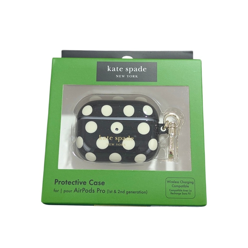 BbN Kate Spade NY 'Poka‎ Dotted' Protective Case for AirPods Pro 1st & 2nd Gen.